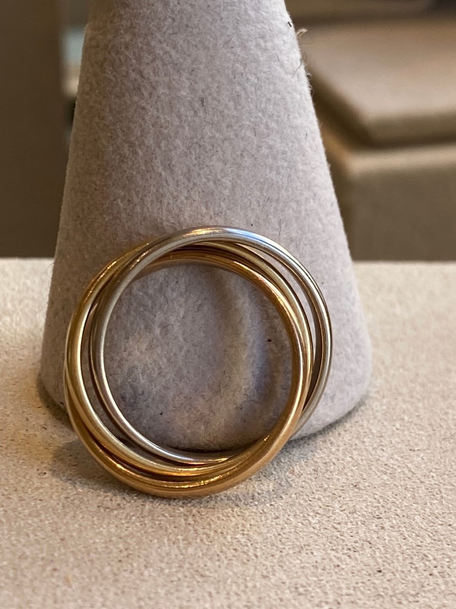 Hermes, Three-gold Ring-photo-3