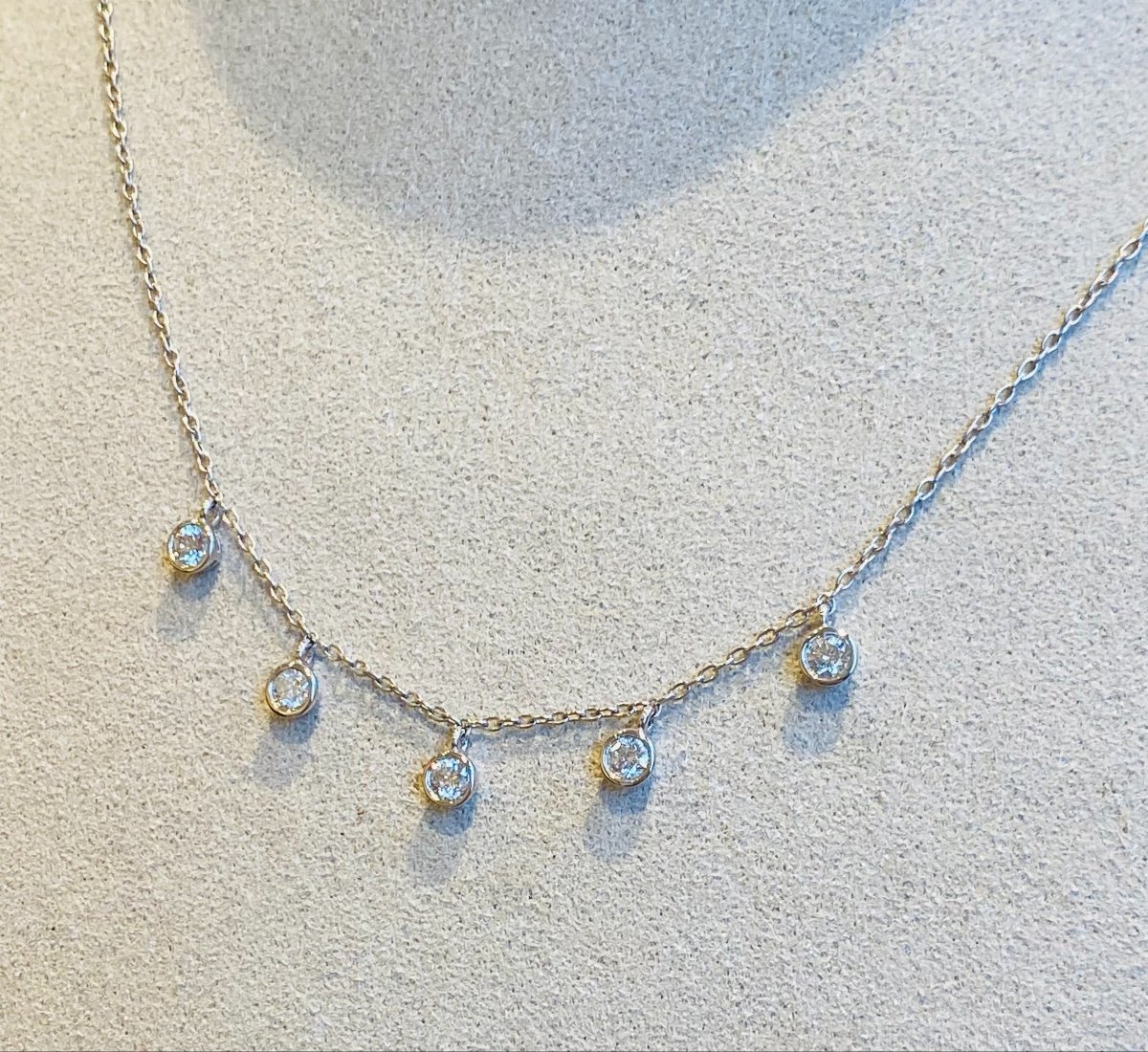 Collier Pampilles De Diamants-photo-2