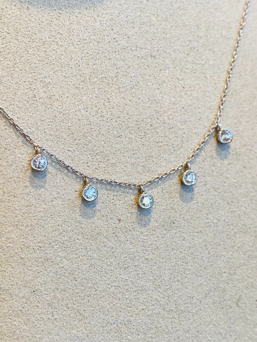Collier Pampilles De Diamants-photo-4