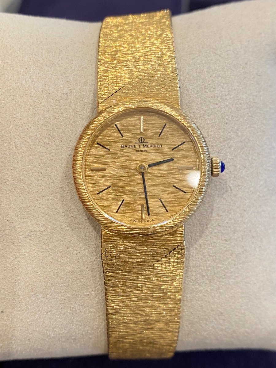 Baume & Mercier, Montre Femme Or Jaune