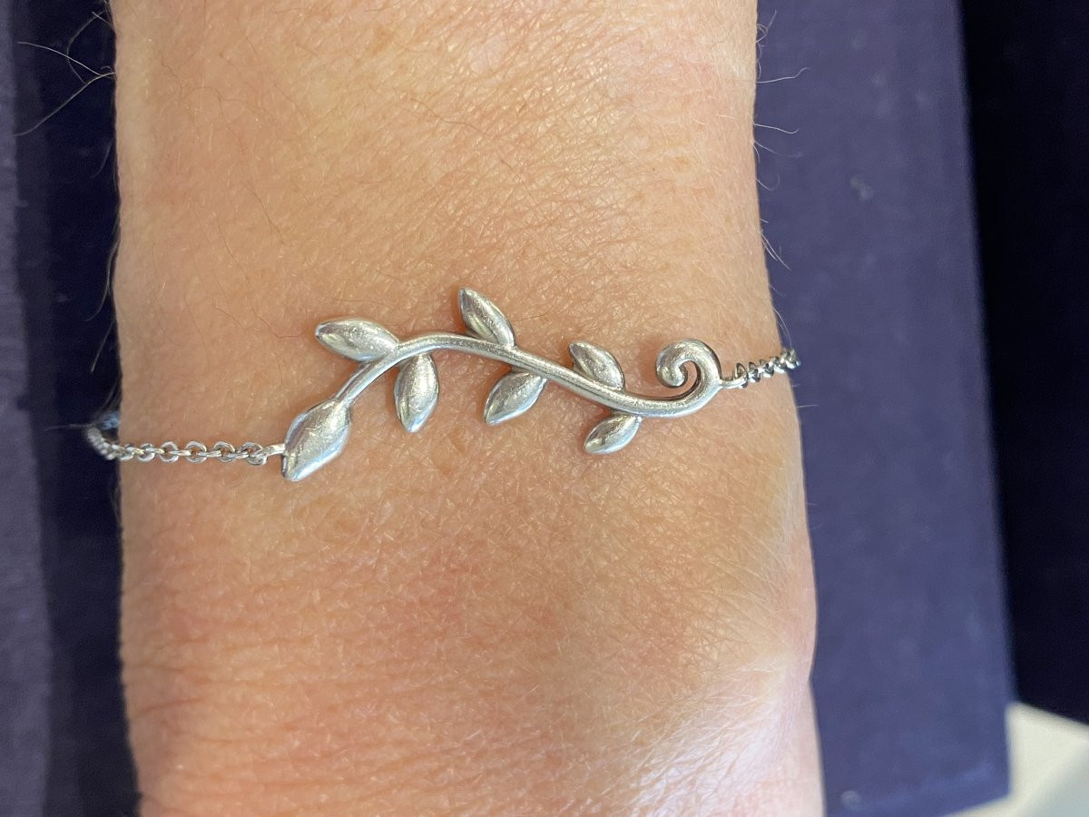 Tiffany & Co Par Paloma Picasso, Bracelet "Olive leaf"-photo-4