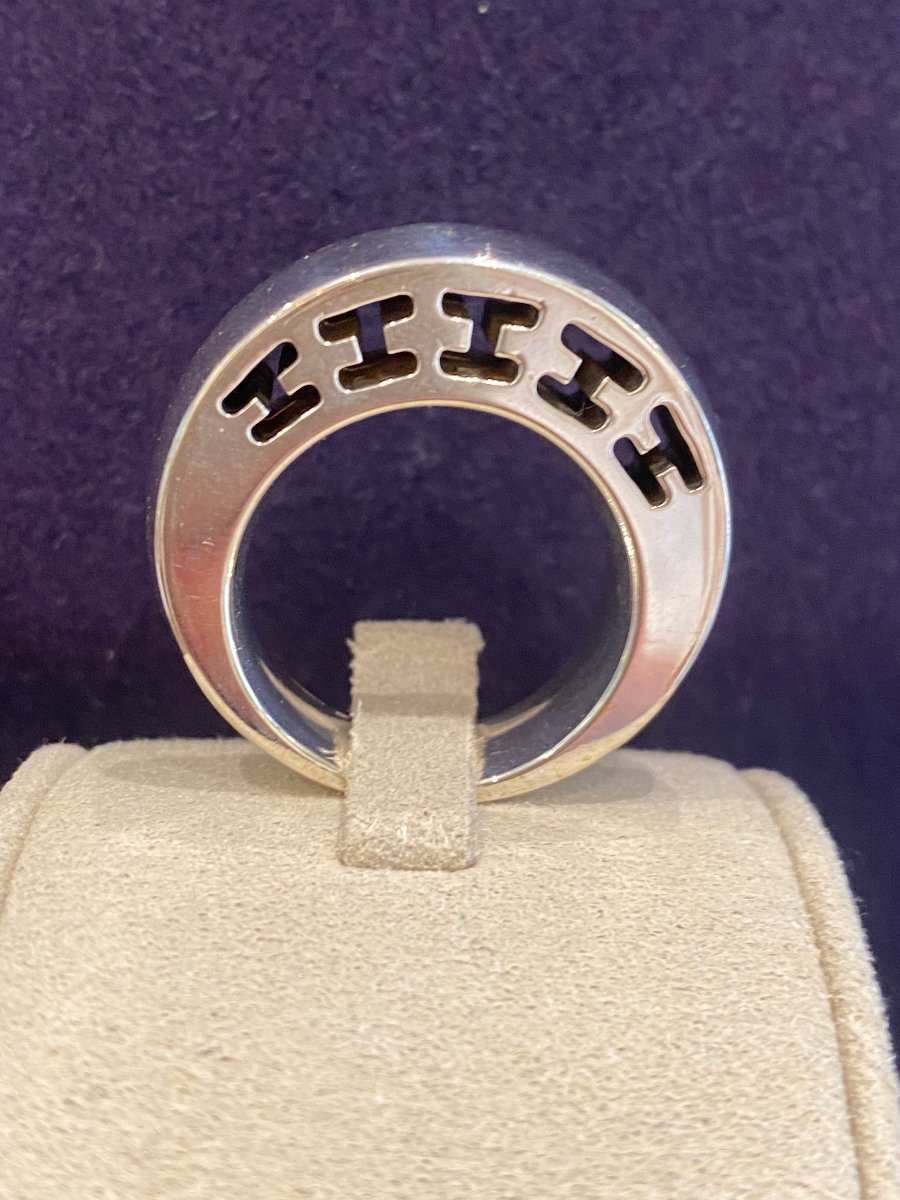 HERMES, Bague argent Clareté-photo-2