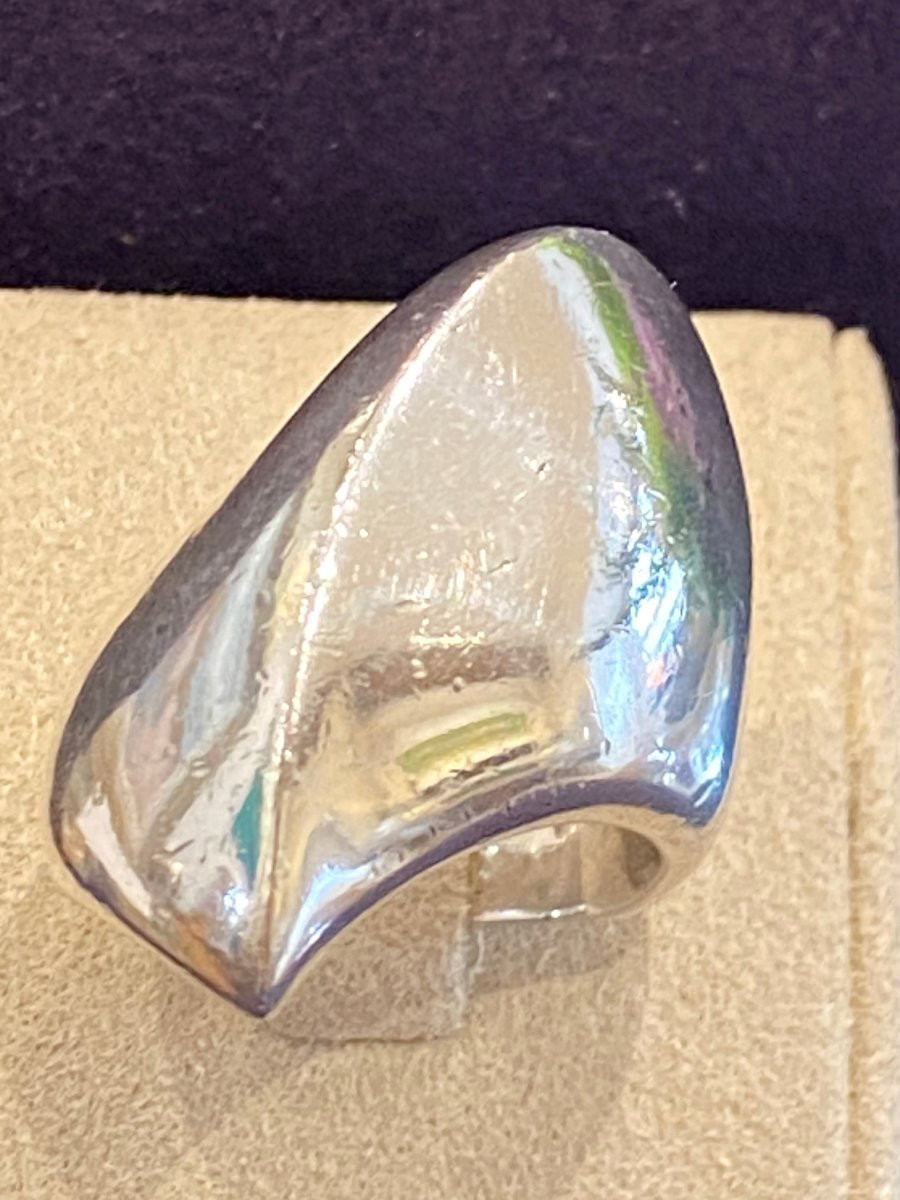 Nanna Ditzel (1923-2005) pour Georg Jensen, Bague N°91-photo-2