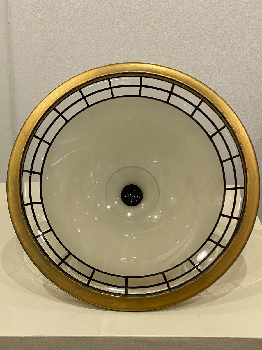 WESTMORELAND AND GLASS Cie, COUPE SUR PIED ART DECO