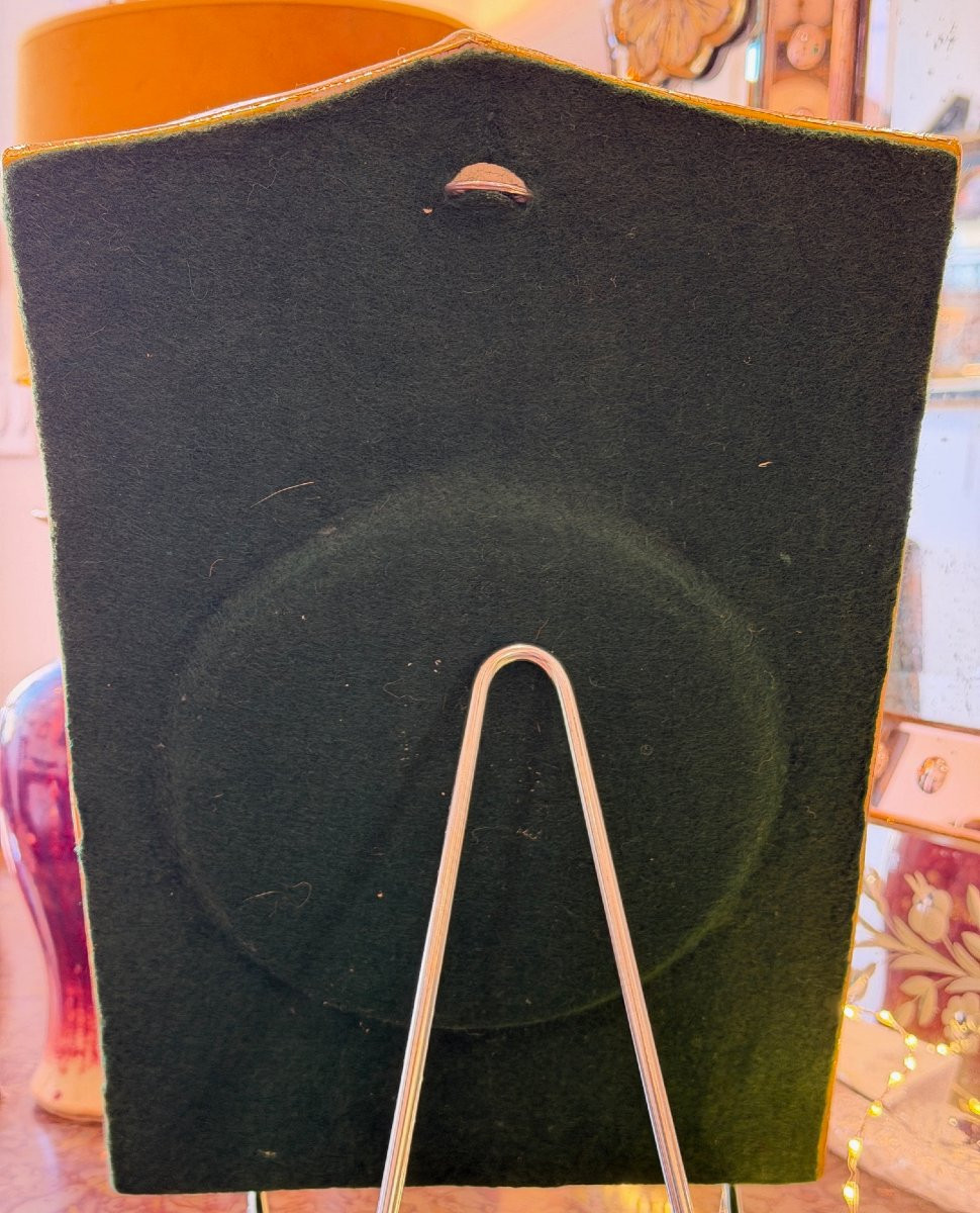 Mithe Espelt (1923-2020), “peacock” Mirror-photo-1