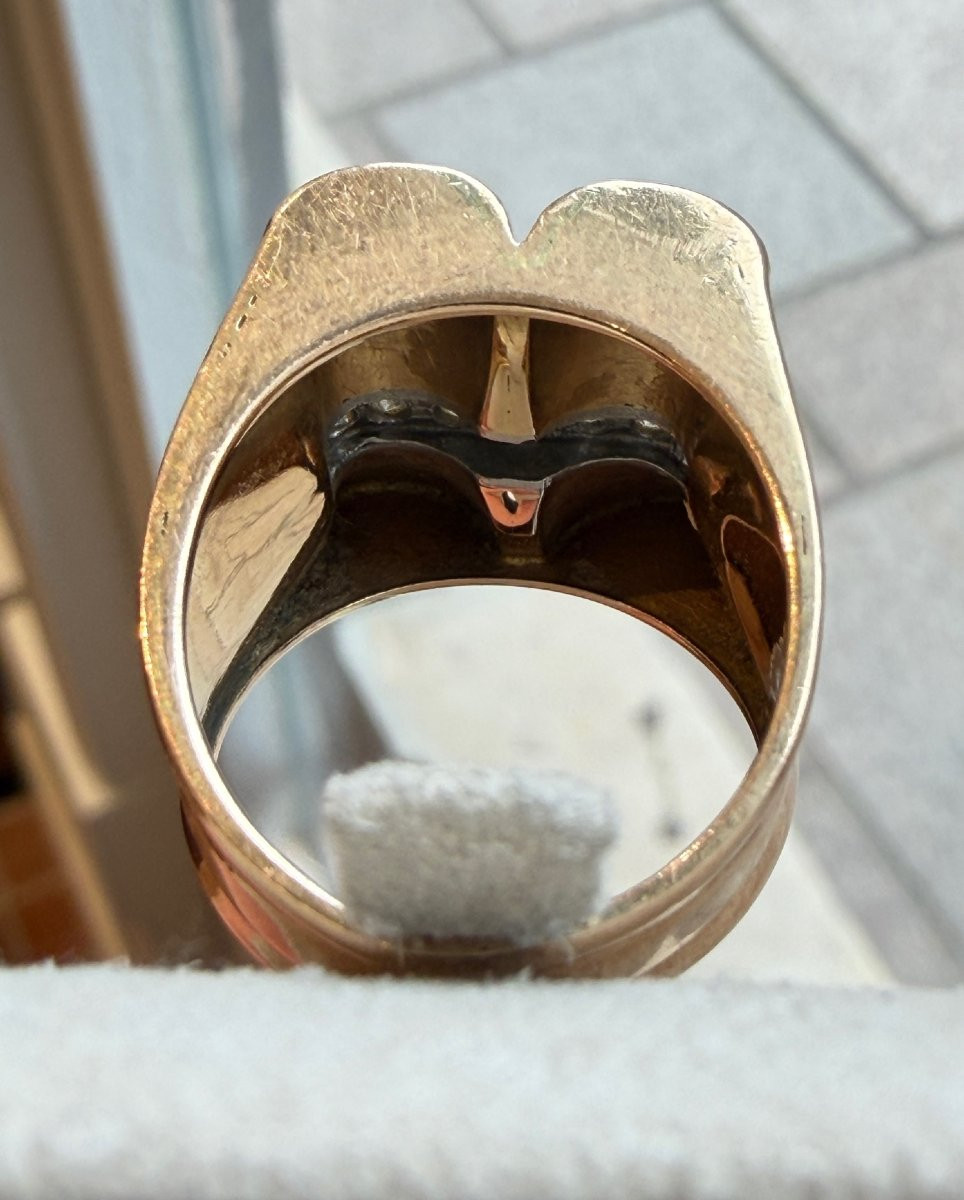 BAGUE TANK MODELE A NOEUD-photo-2