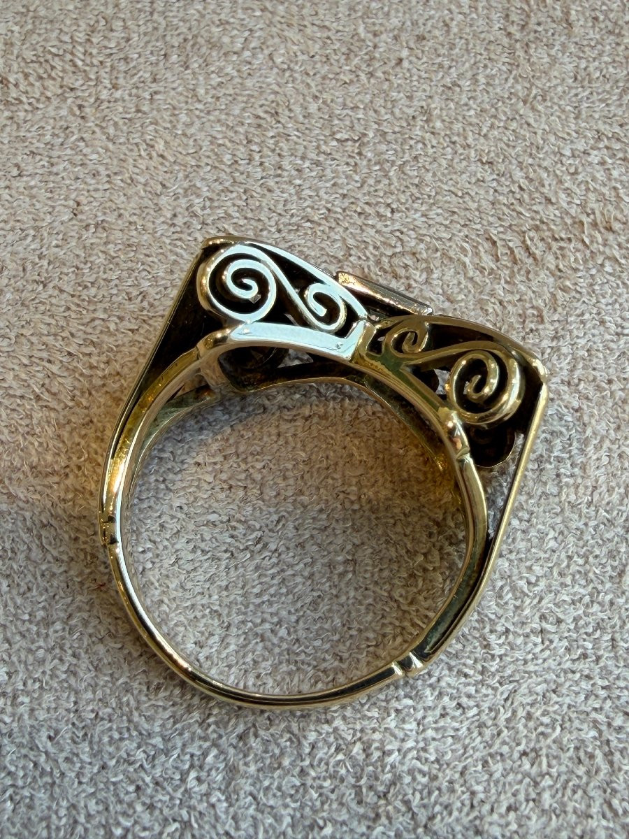 BAGUE TANK NOEUD-photo-2