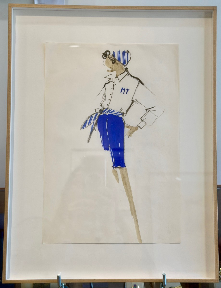 Balmain Studio (attributed A), Fashion Sketches