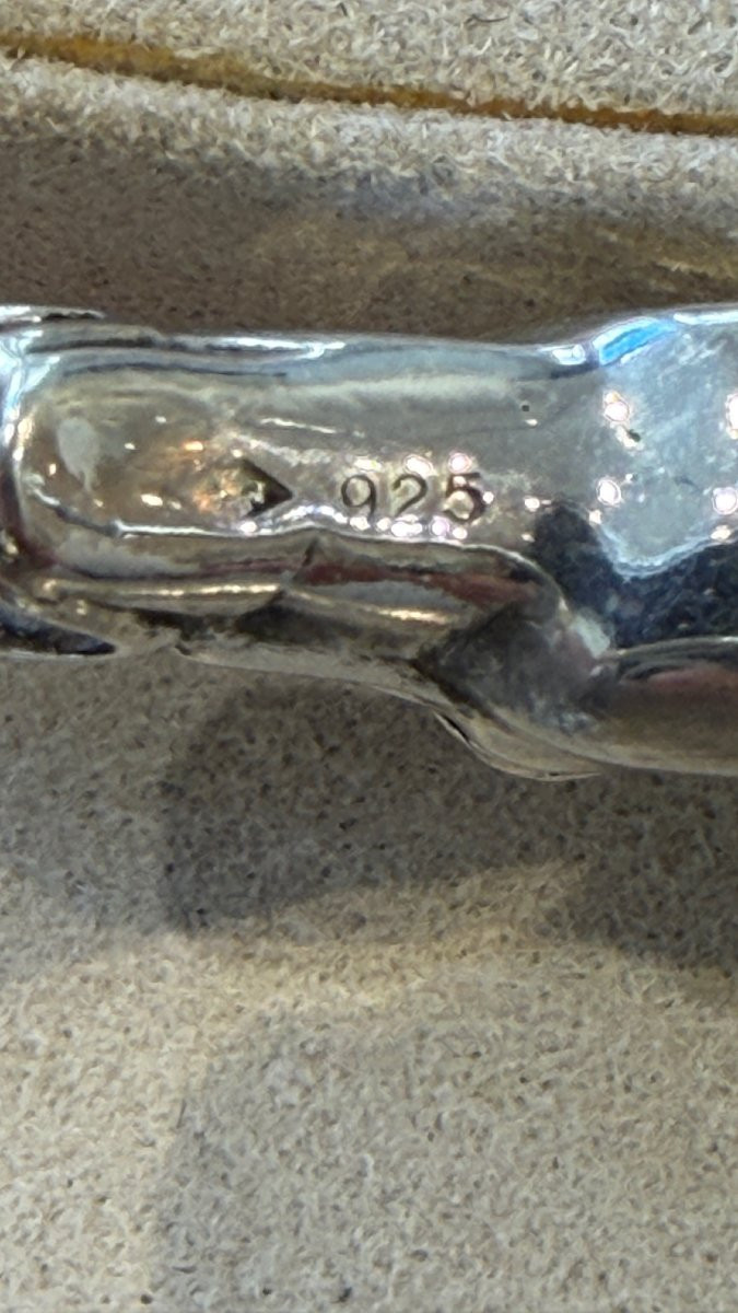 ARTHUS BERTRAND, BRACELET ARGENT TETES DE CHEVAUX-photo-4