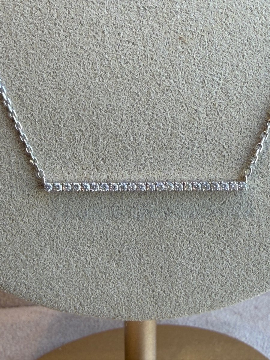 MESSIKA, COLLIER GATSBY OR GRIS  & DIAMANTS-photo-3