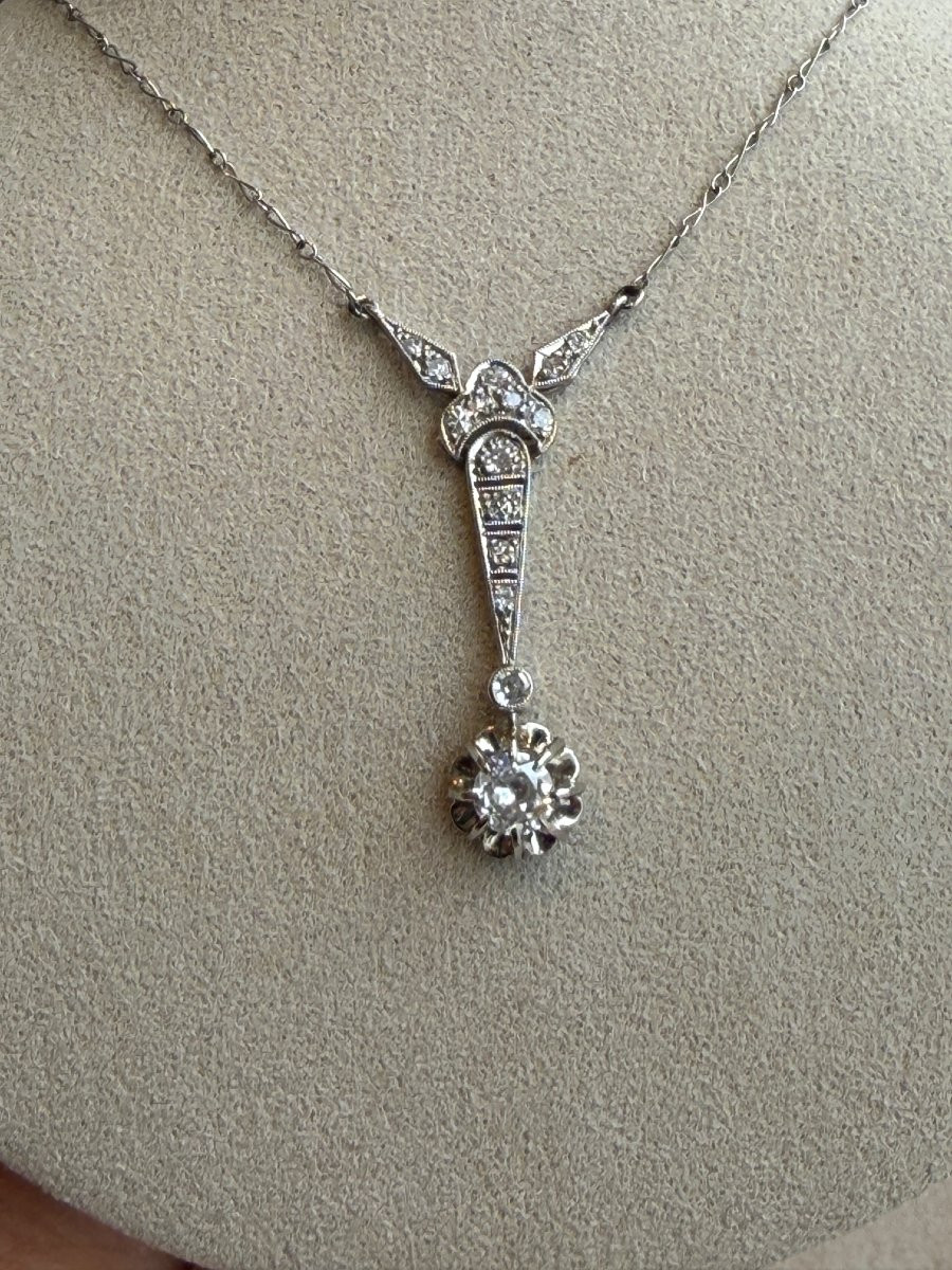 Necklace Pendant Art Deco-photo-2