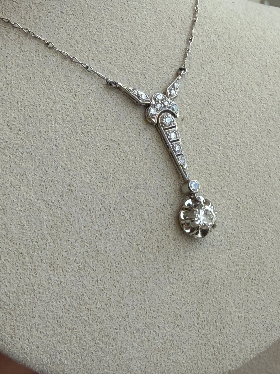 Necklace Pendant Art Deco-photo-1