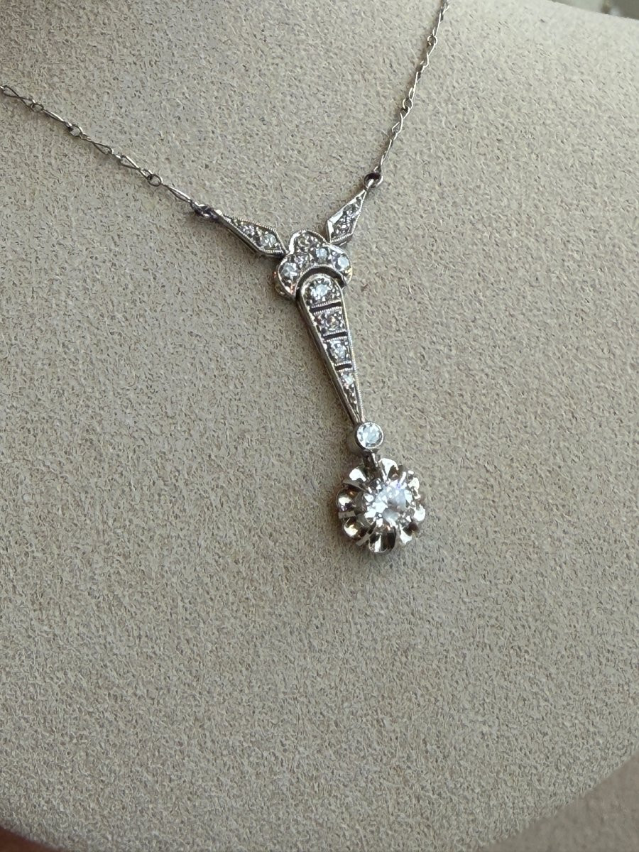 Necklace Pendant Art Deco-photo-2