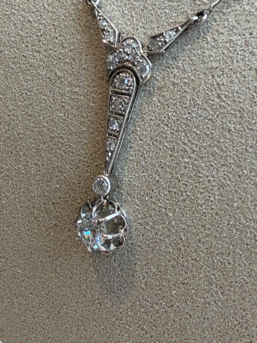 Necklace Pendant Art Deco-photo-3