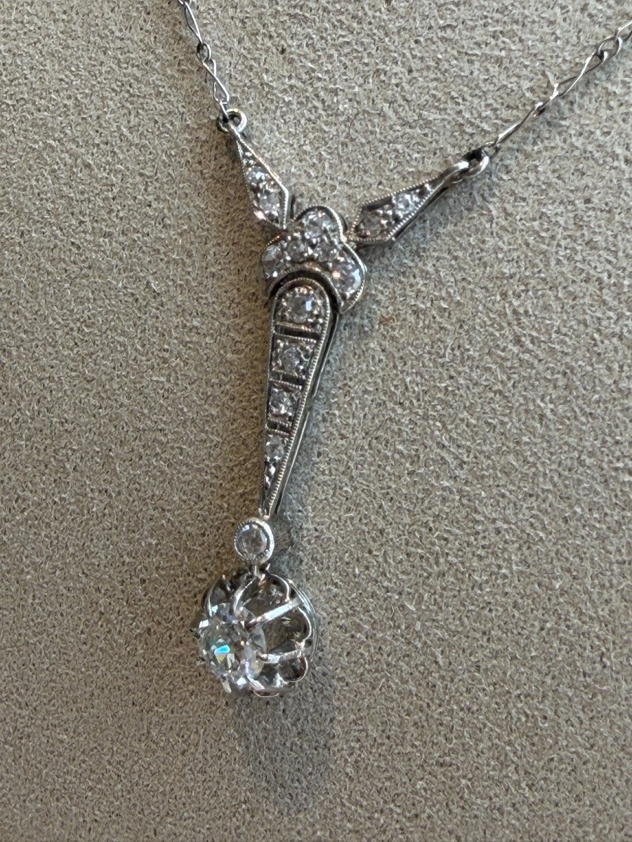 Necklace Pendant Art Deco-photo-4