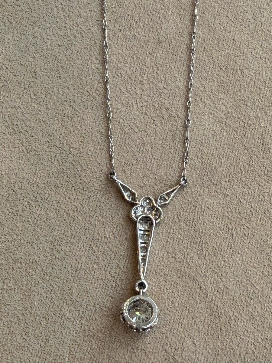 Necklace Pendant Art Deco-photo-5