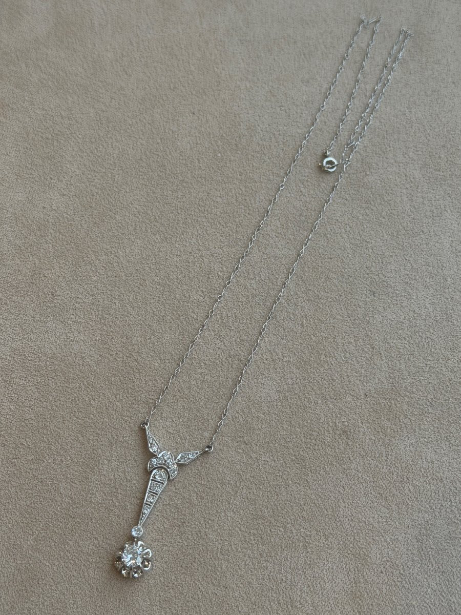 Necklace Pendant Art Deco-photo-6