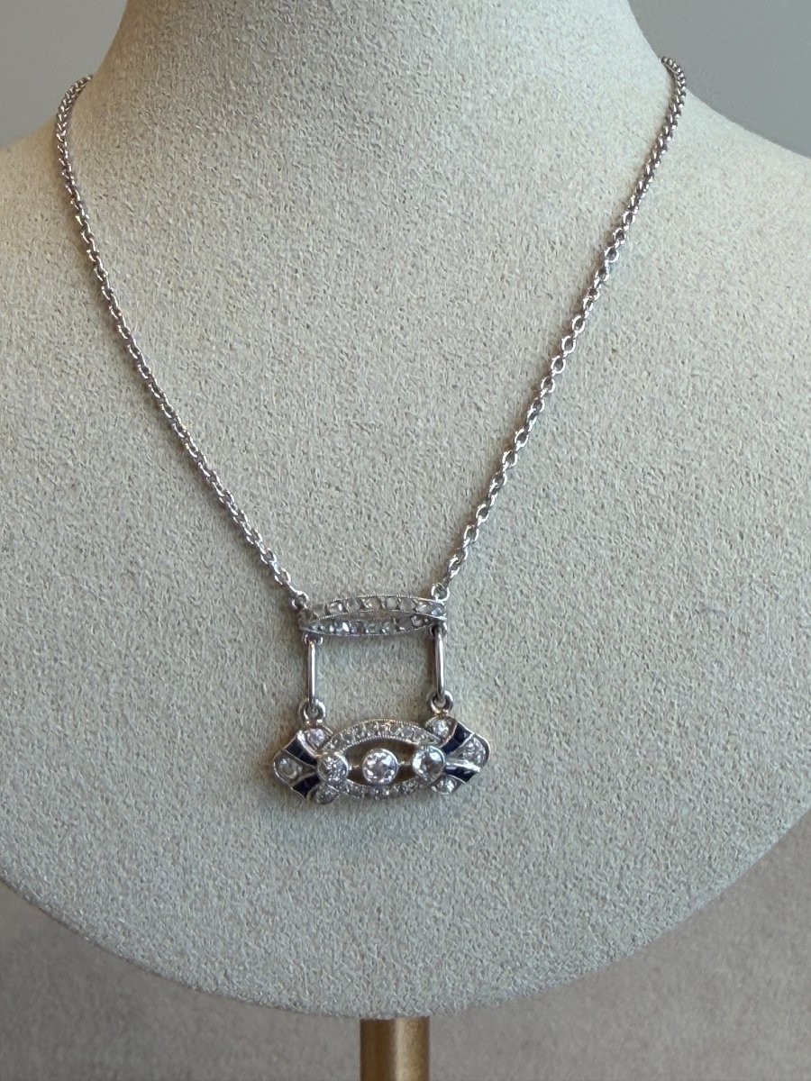 Art Deco Necklace-photo-2