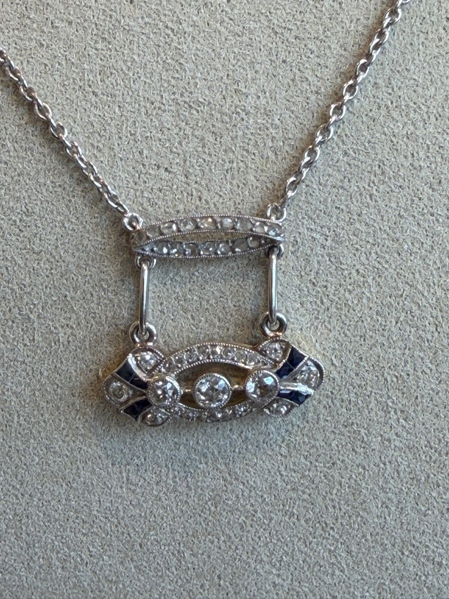 Art Deco Necklace-photo-4