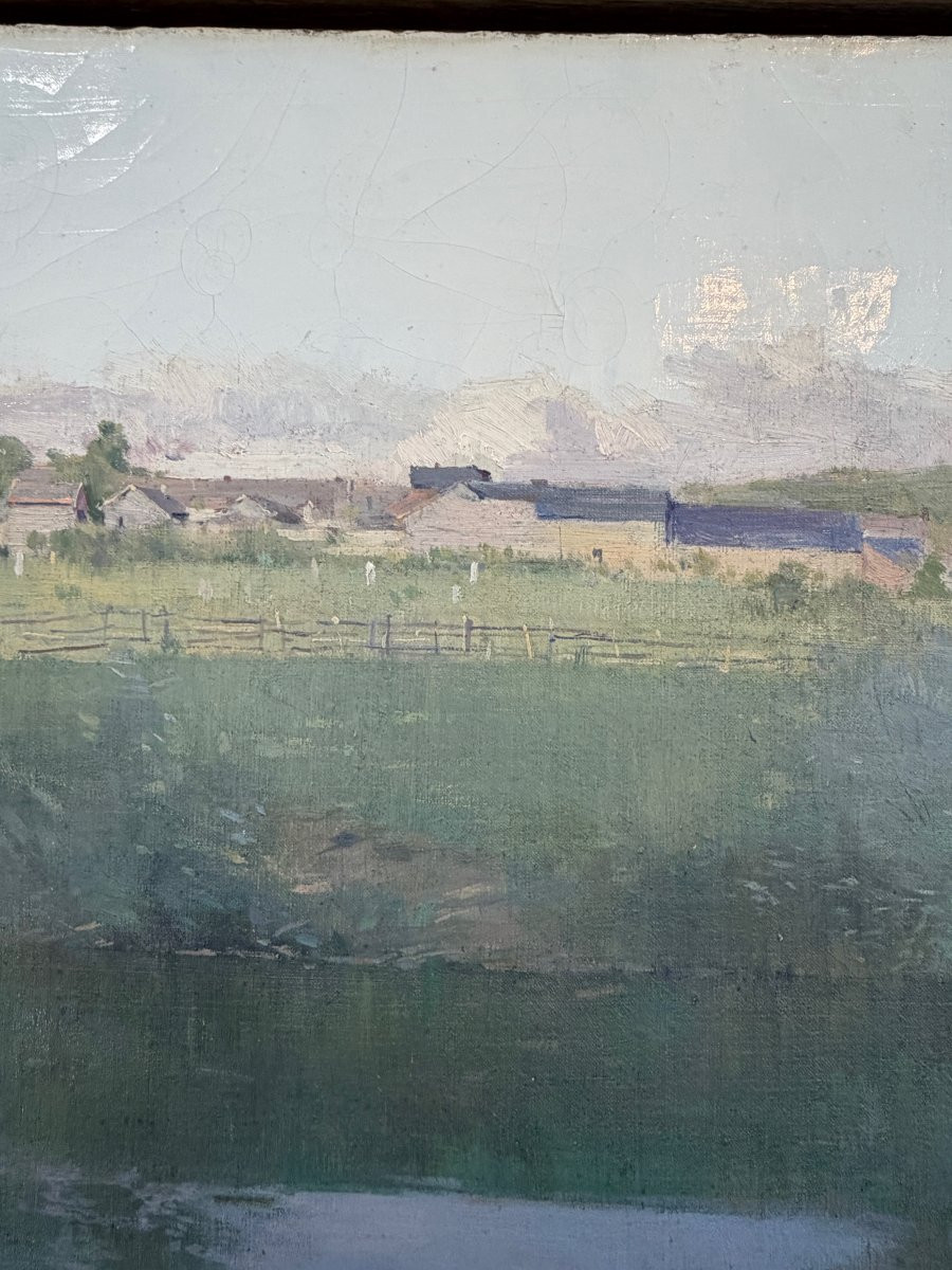 EUGENE CLARY (1856-1929), LES ENVIRONS DES ANDELYS-photo-1