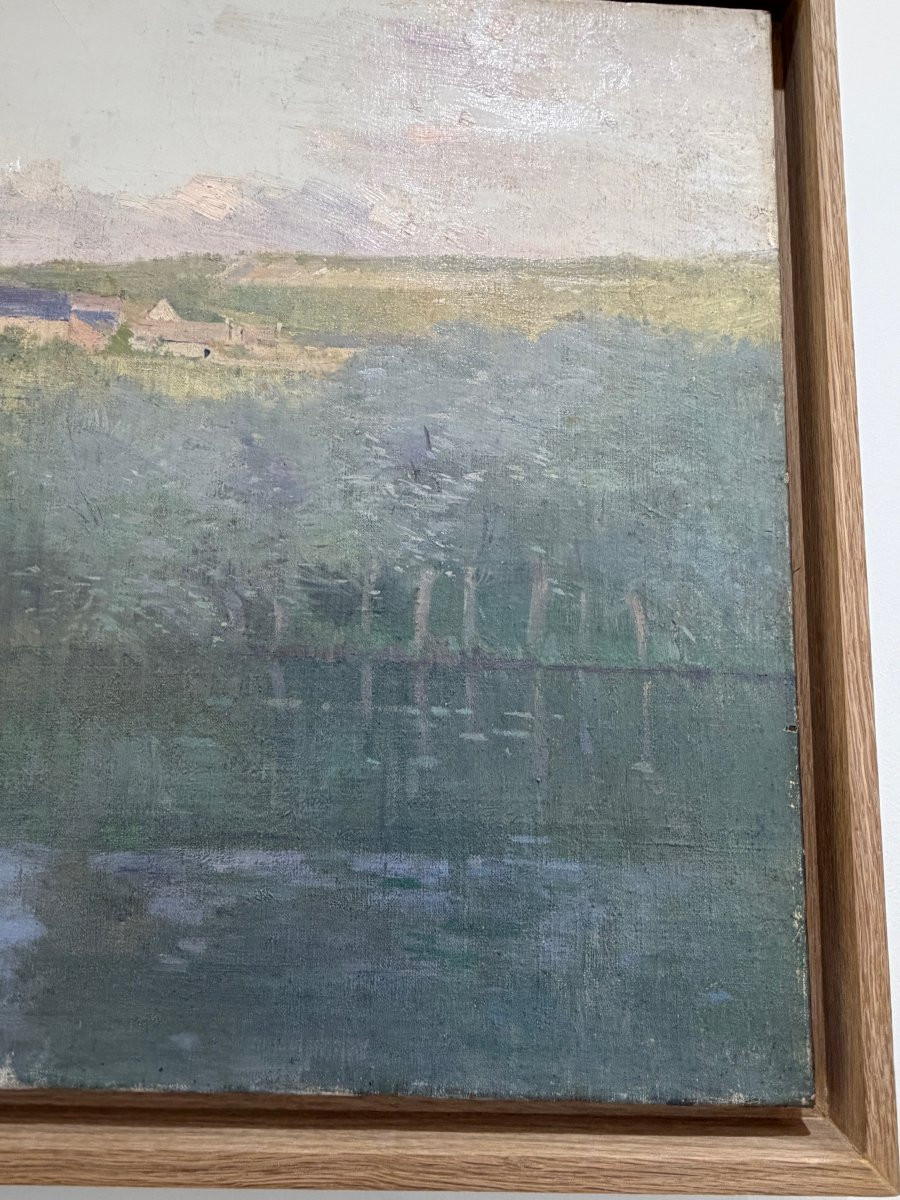 EUGENE CLARY (1856-1929), LES ENVIRONS DES ANDELYS-photo-4