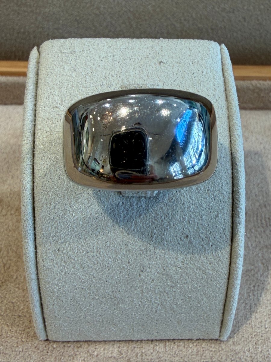 CARTIER, BAGUE NOUVELLE VAGUE OR GRIS 