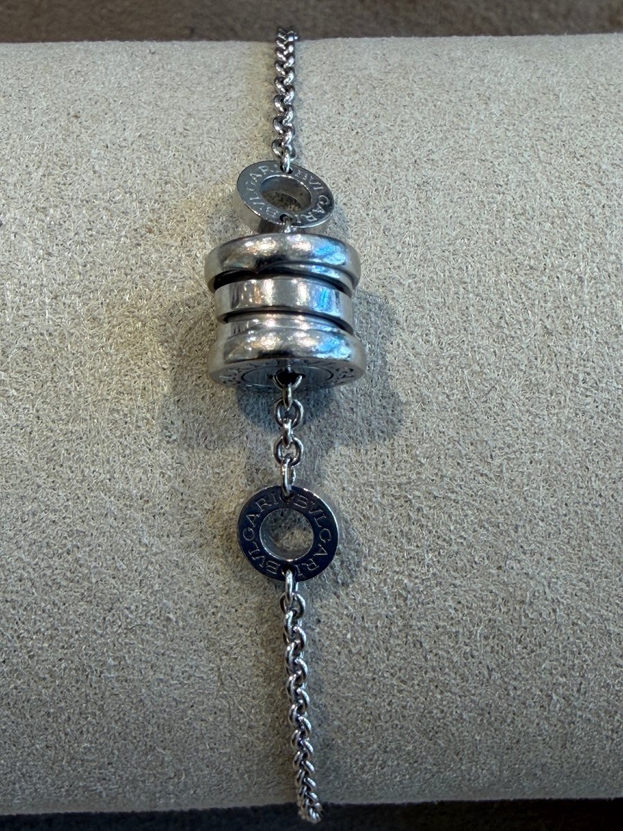 Bulgari, B.zero.1 Bracelet In White Gold 