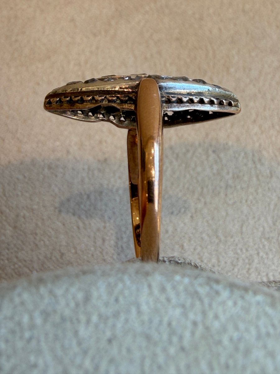Marquise Diamond Ring, 19th Century -photo-1