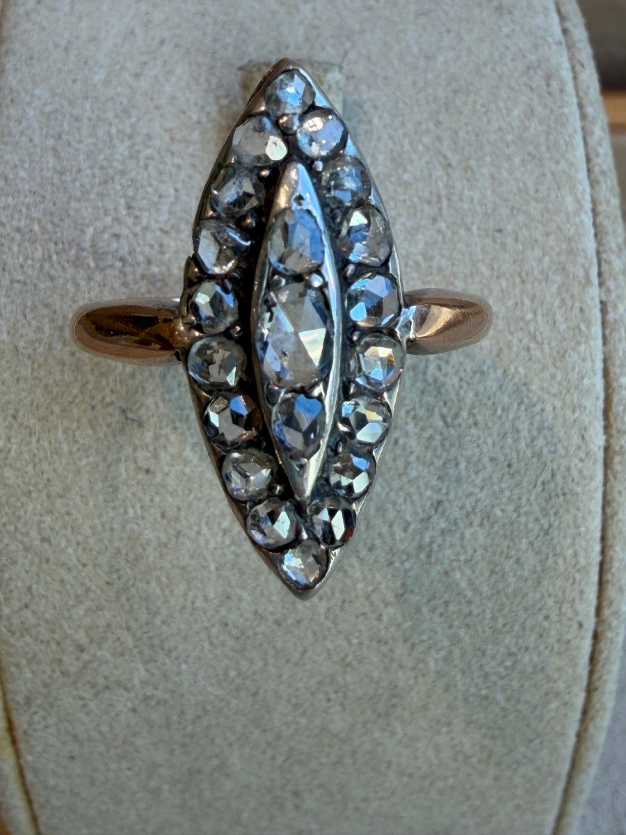 Marquise Diamond Ring, 19th Century 