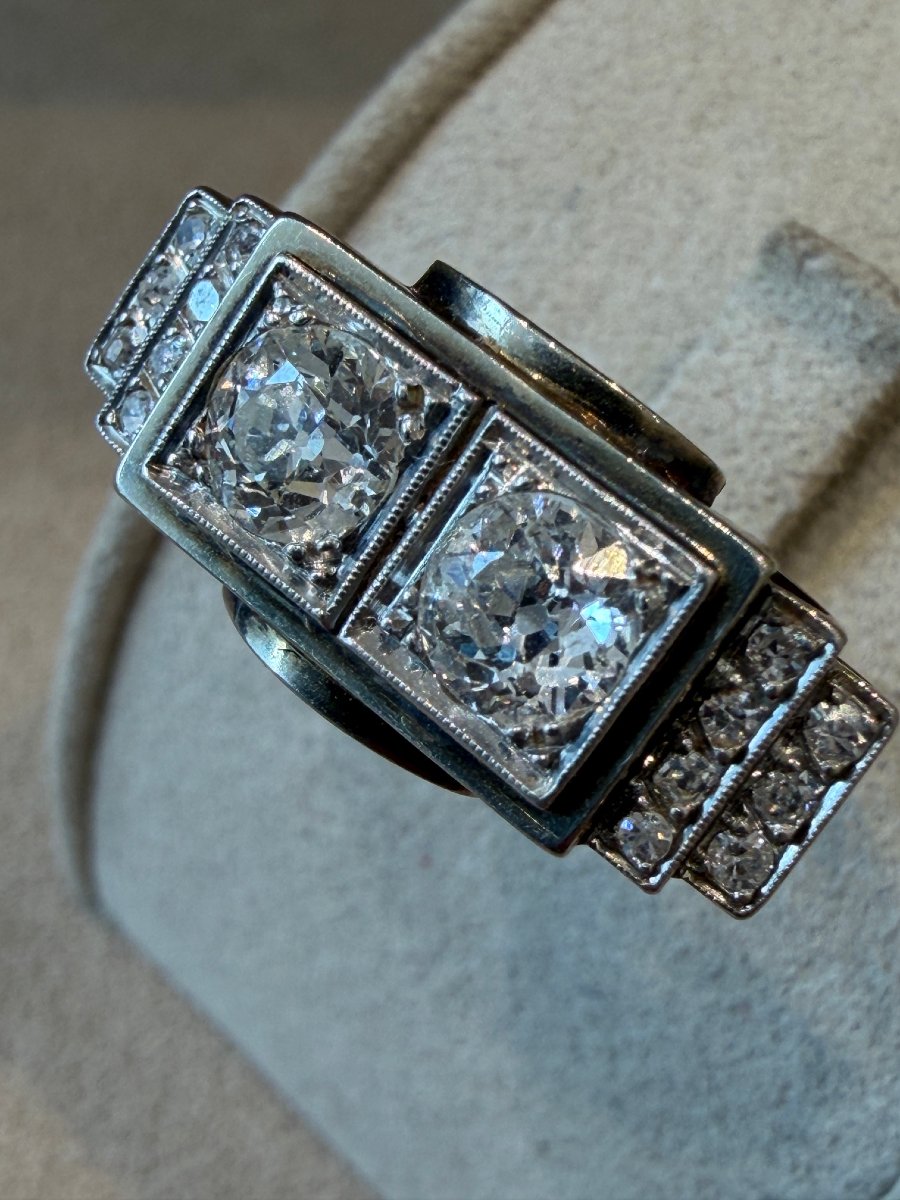 BAGUE ART DECO -photo-2