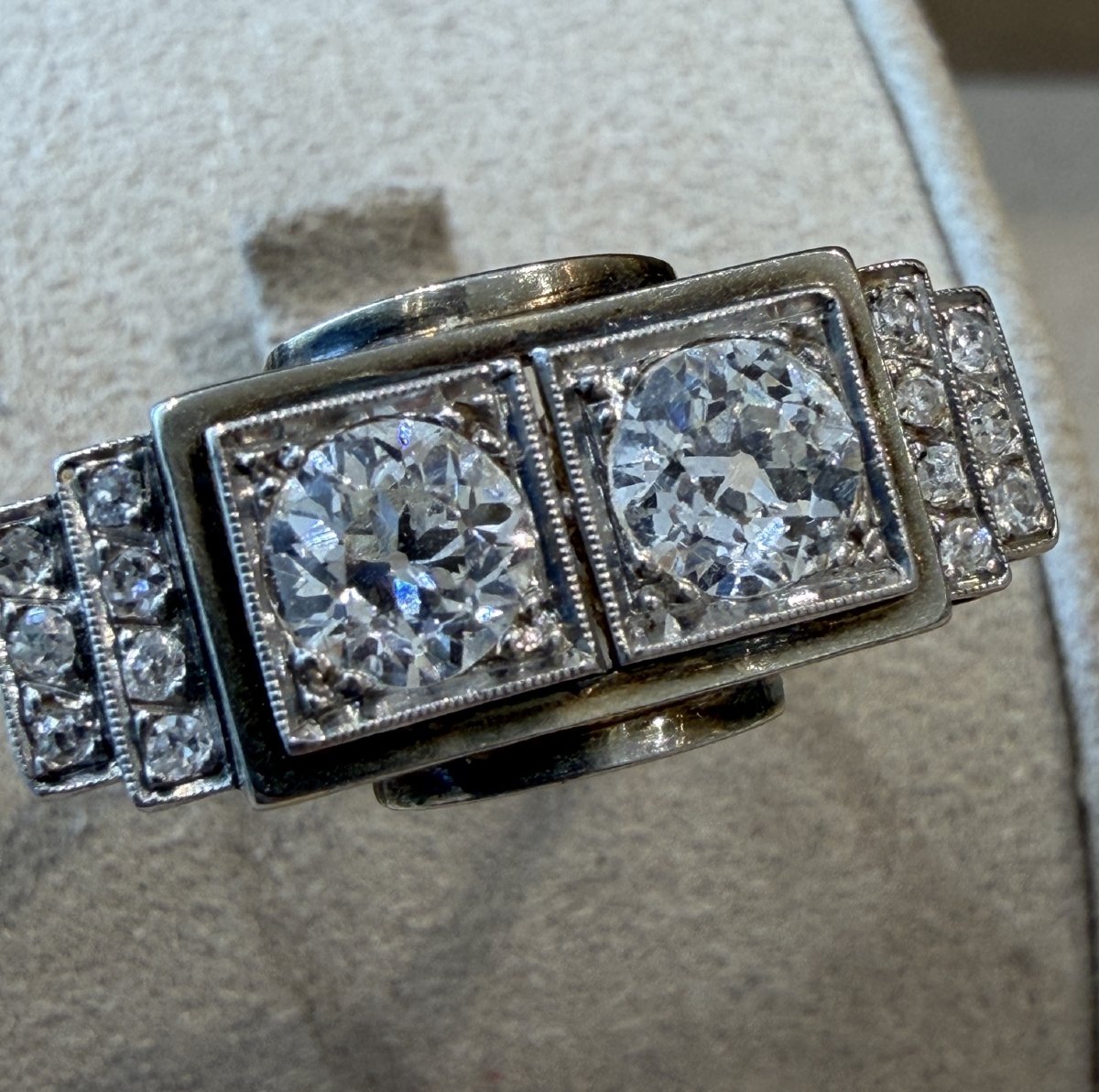 BAGUE ART DECO -photo-3