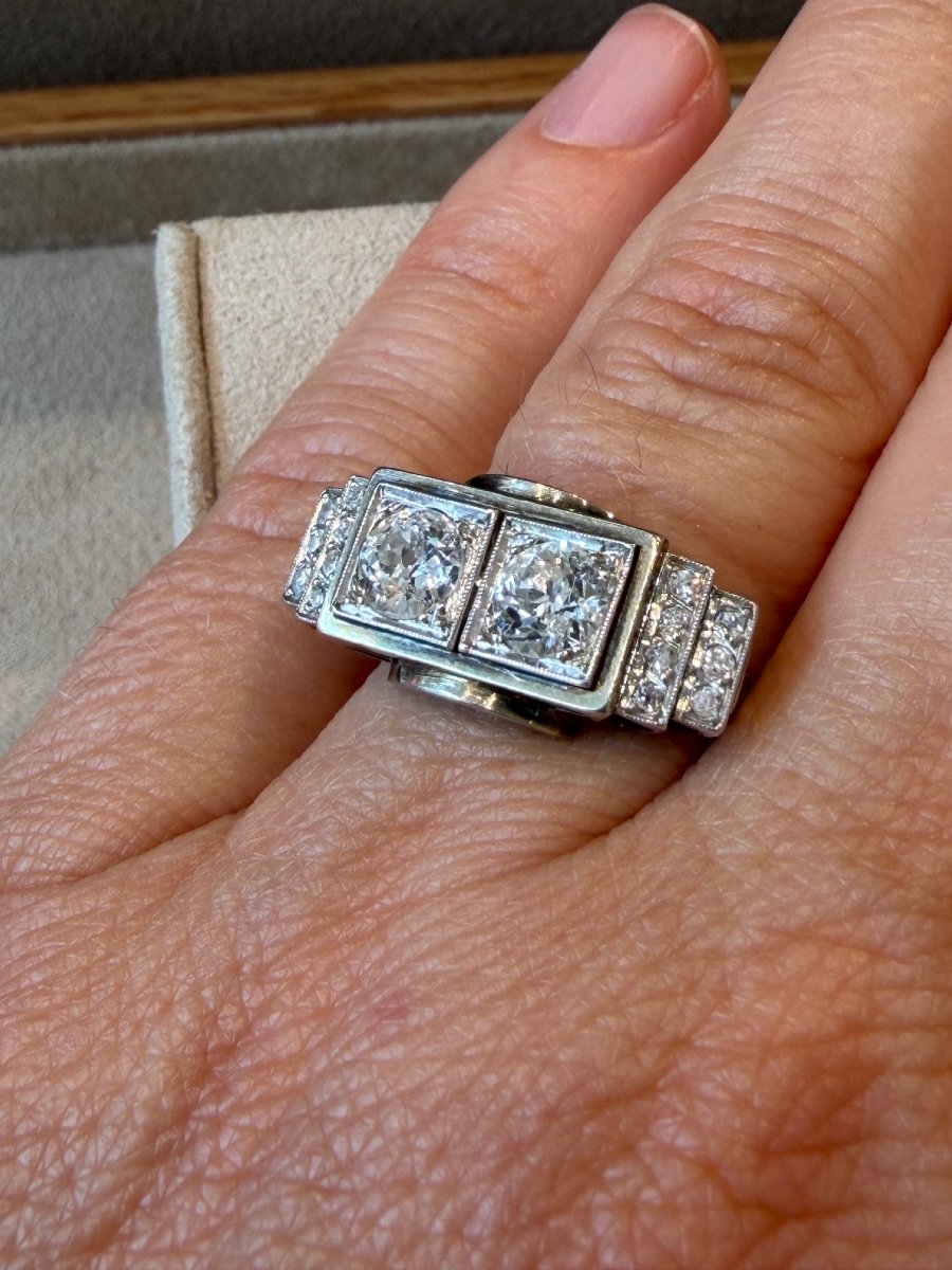 BAGUE ART DECO -photo-3
