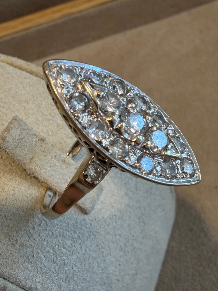 Marquise Diamond Ring-photo-4