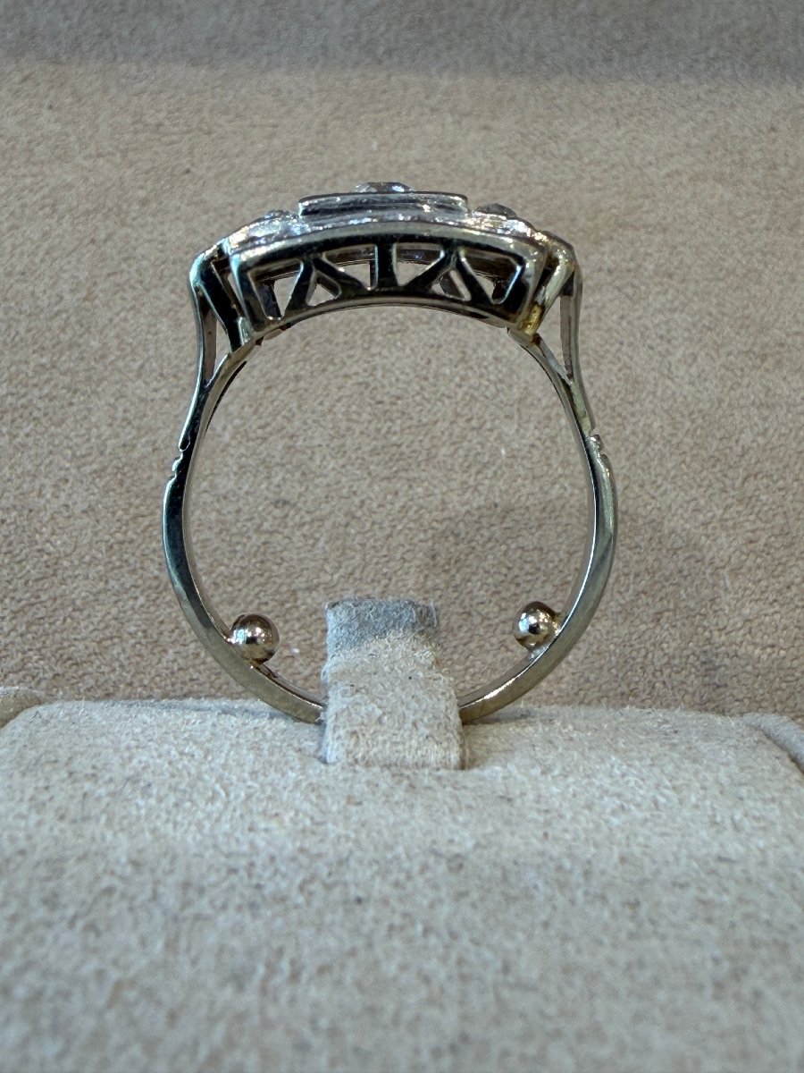 Art Deco Diamond Ring-photo-4