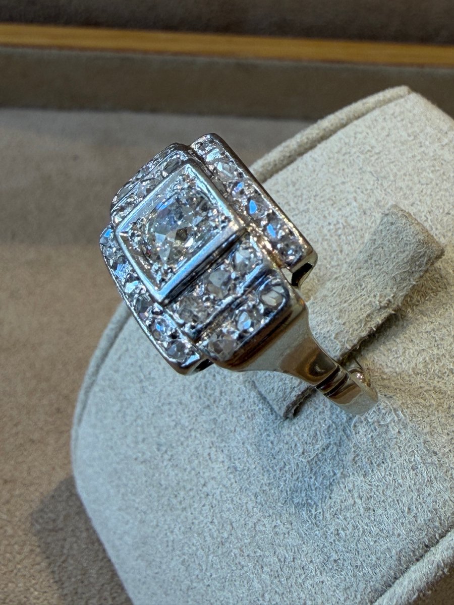 Art Deco Diamond Ring-photo-1