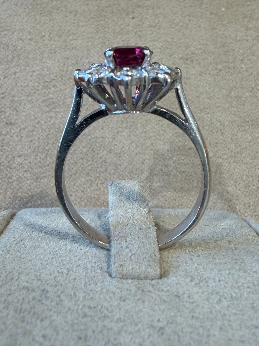 Daisy Ring With Ruby & Diamonds-photo-1