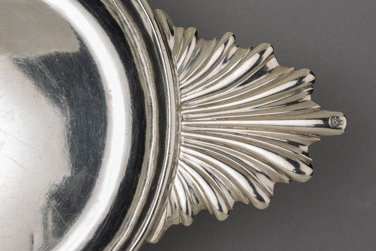 Silver Ear Bowl, Paris, 1744-1745 By Paul Nicard-photo-1