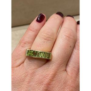 Bague Moderniste Peridot