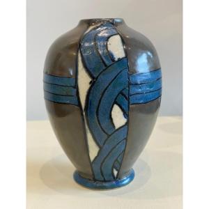 Odetta, Manufacture Hb Quimper, Small Soliflore Ball Vase