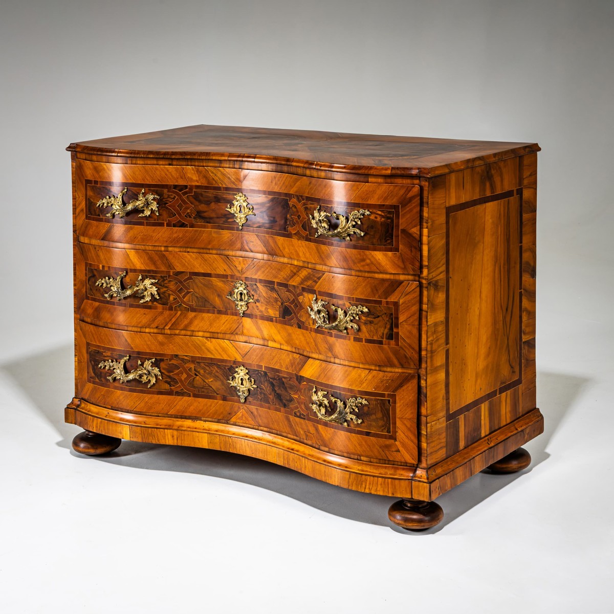 Baroque Chest of Drawers, German, Mid-18th Century