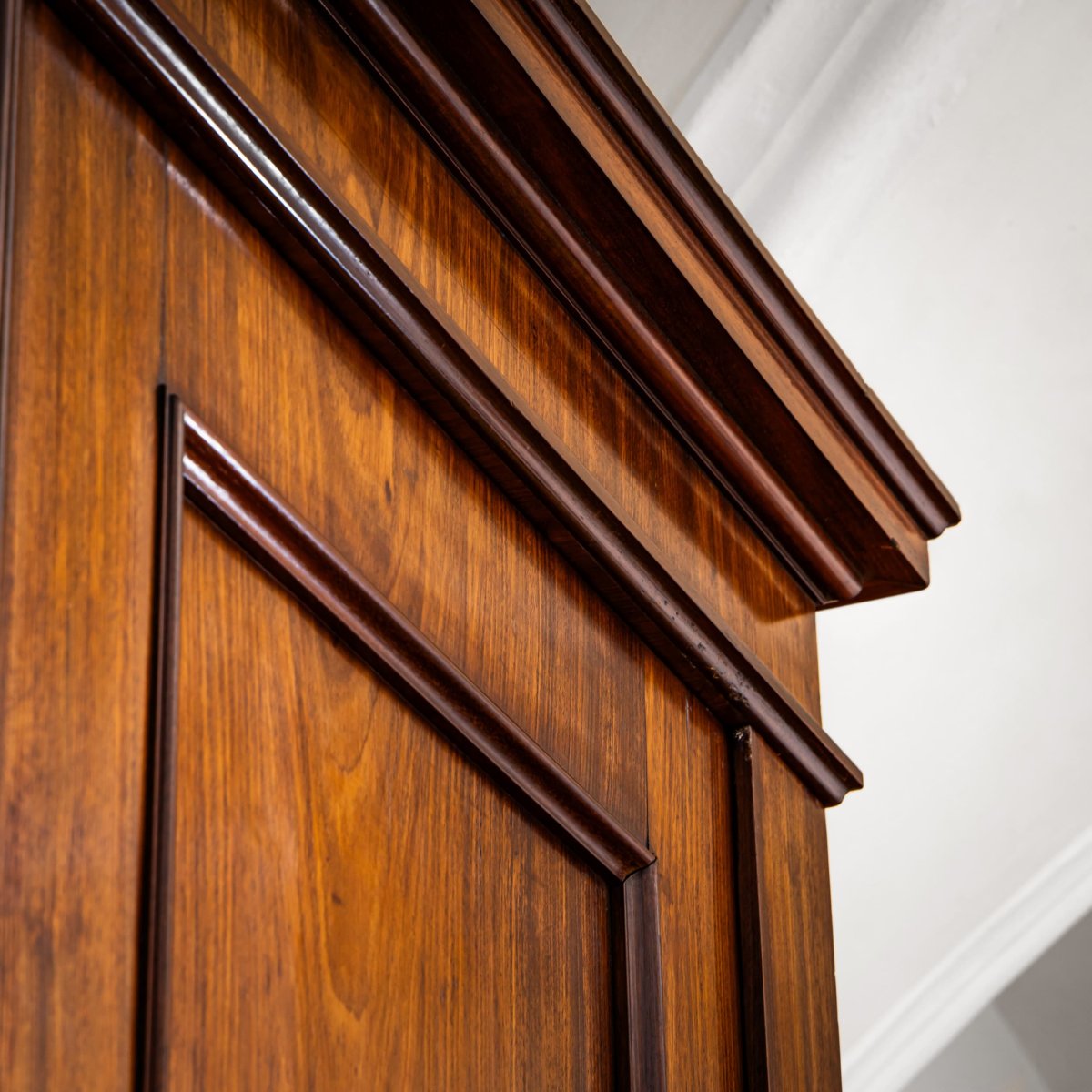 Armoire Biedermeier, attribuée à G. L. E. Laves, Hanovre, années 1820-1840-photo-8