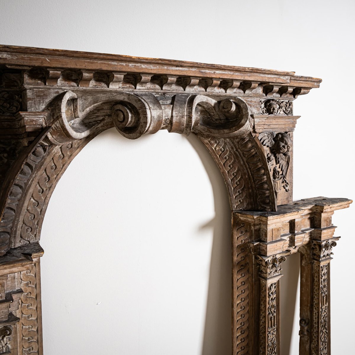 Renaissance Altar Frame, Probably Italian, Late 16th Century-photo-4