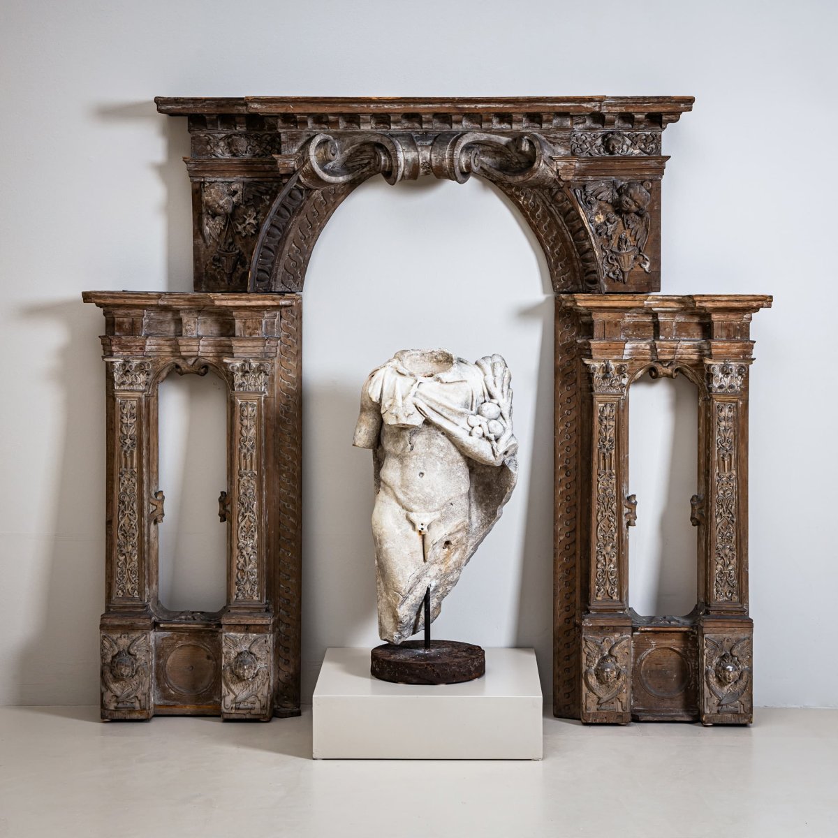 Renaissance Altar Frame, Probably Italian, Late 16th Century-photo-8