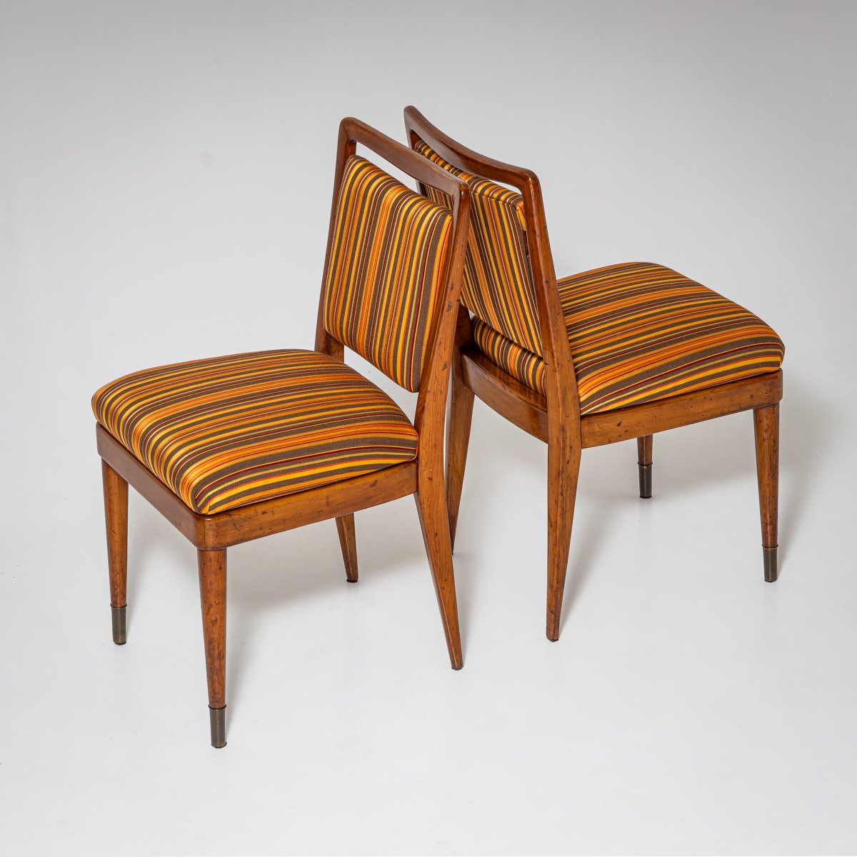 Ensemble de quatre chaises par Gio Ponti, Italie, années 1940-photo-4