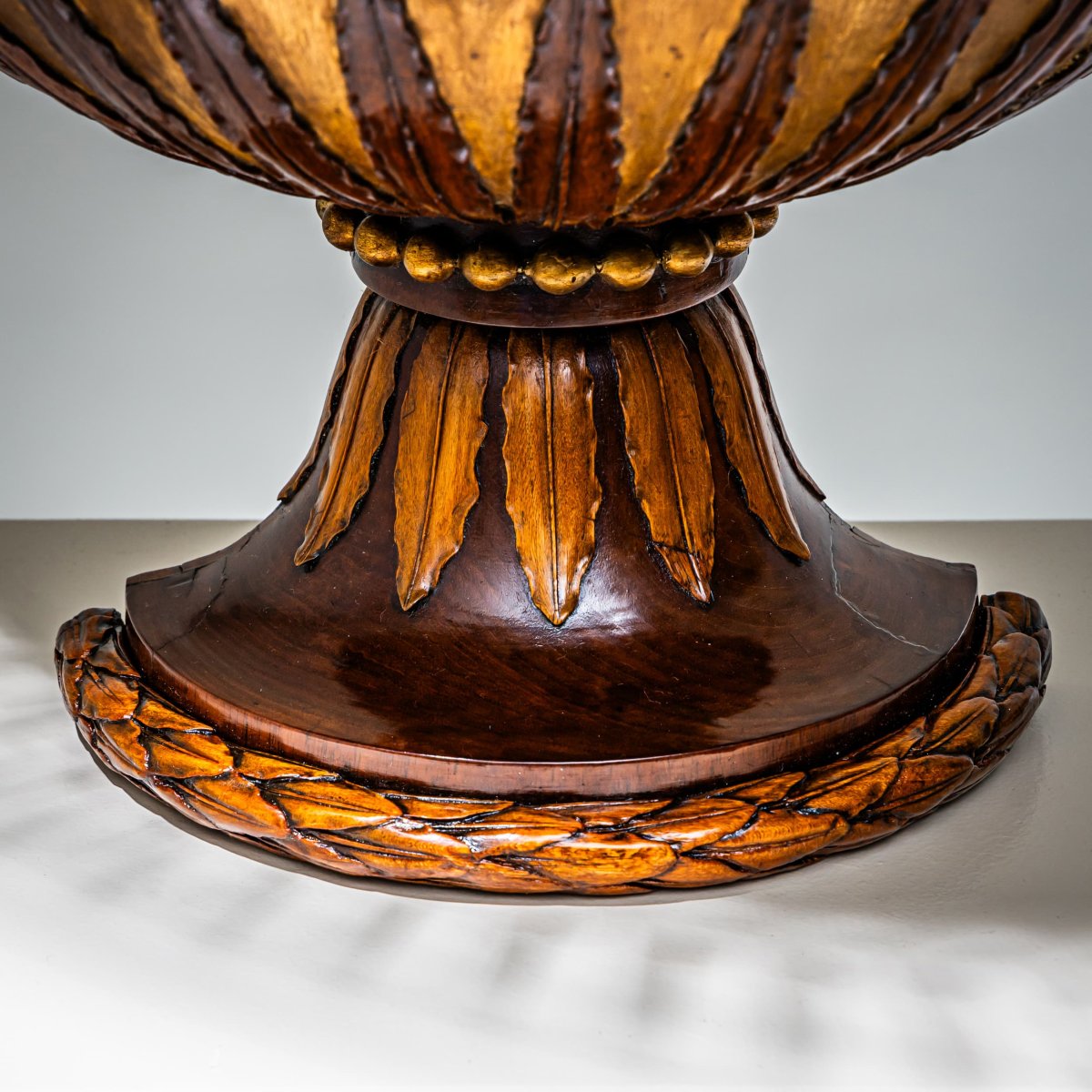 Panier à fleurs mural, Suède, début du XIXe siècle-photo-2