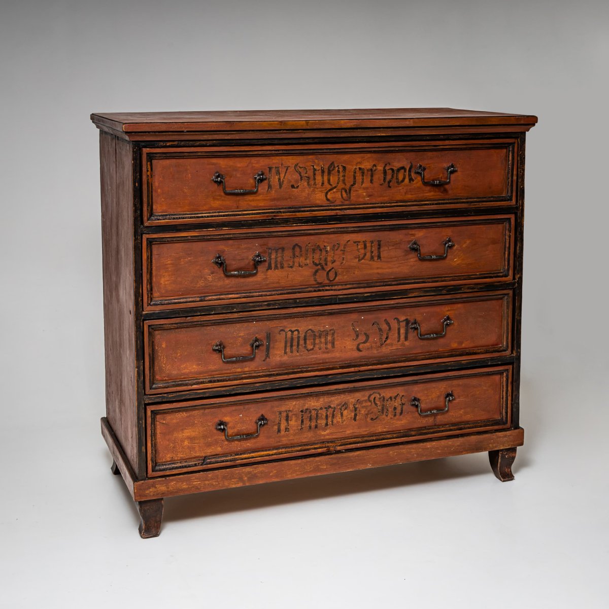 Four-drawer Chest Of Drawers, Late 18th Century, Germany-photo-2