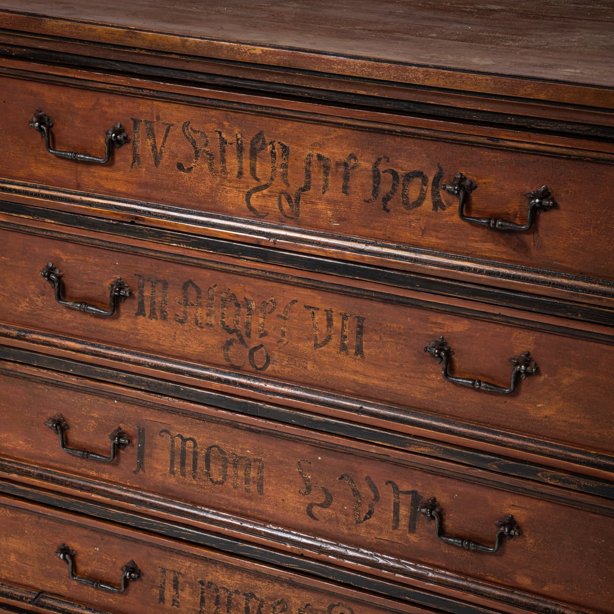 Four-drawer Chest Of Drawers, Late 18th Century, Germany-photo-4