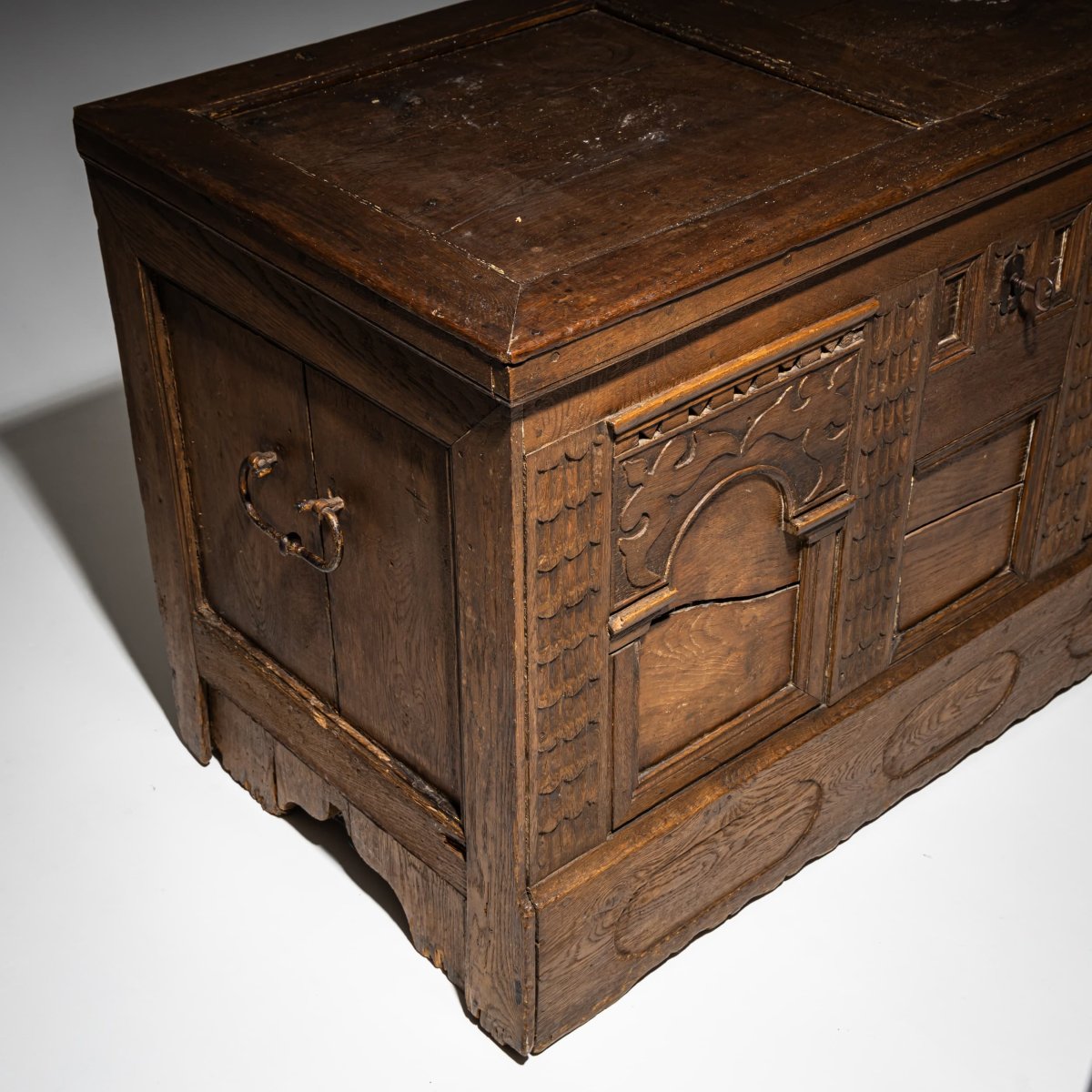 Coffre baroque, XVIIIe siècle-photo-3