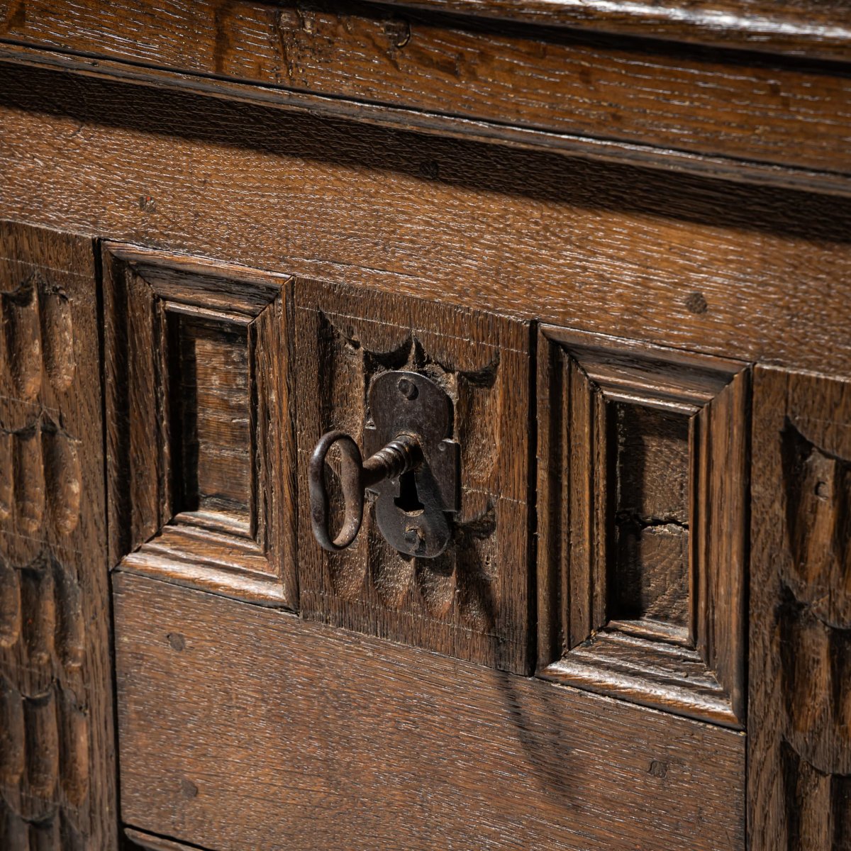 Coffre baroque, XVIIIe siècle-photo-4