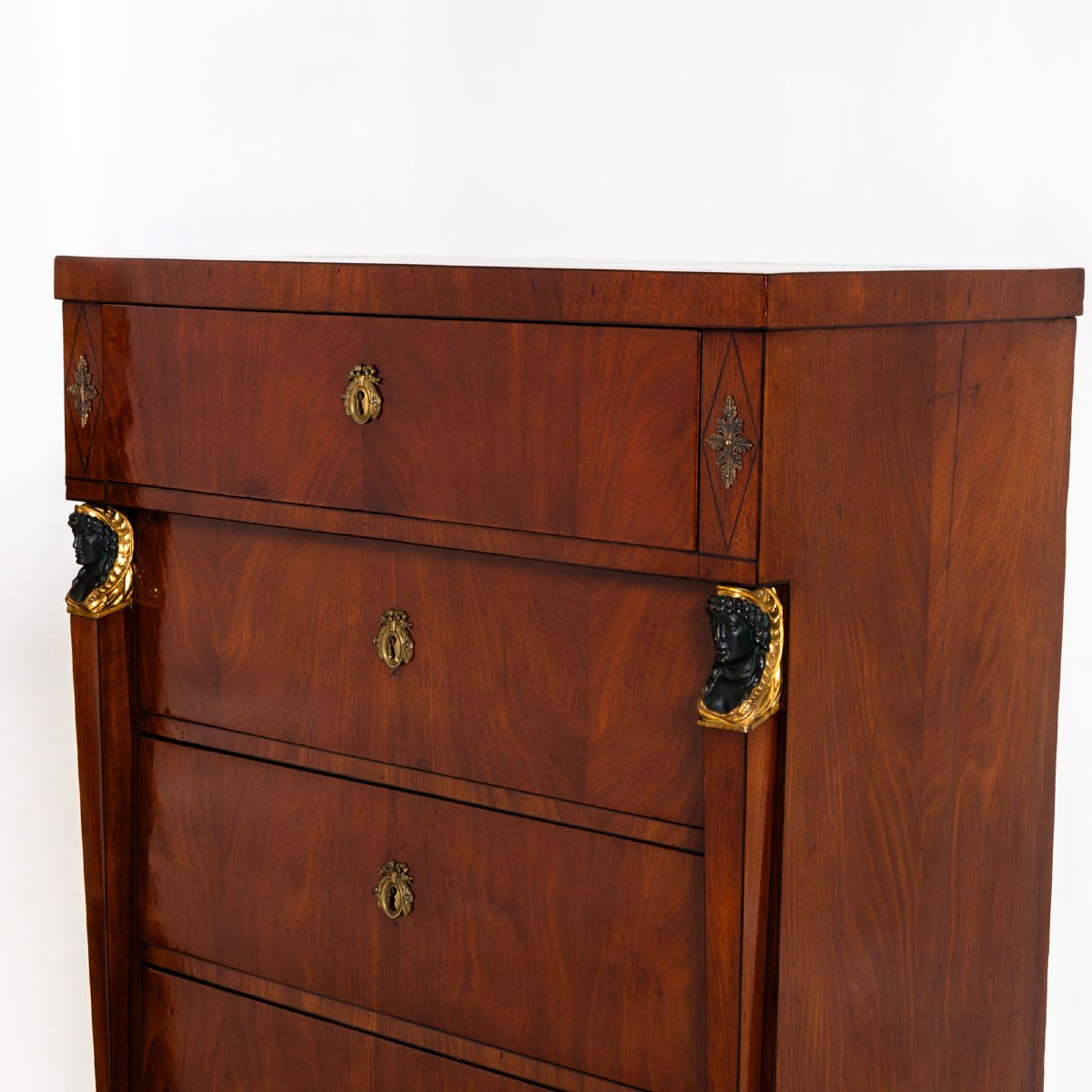 Pair Of Empire-style Semainières, Vienna Circa 1810-photo-3